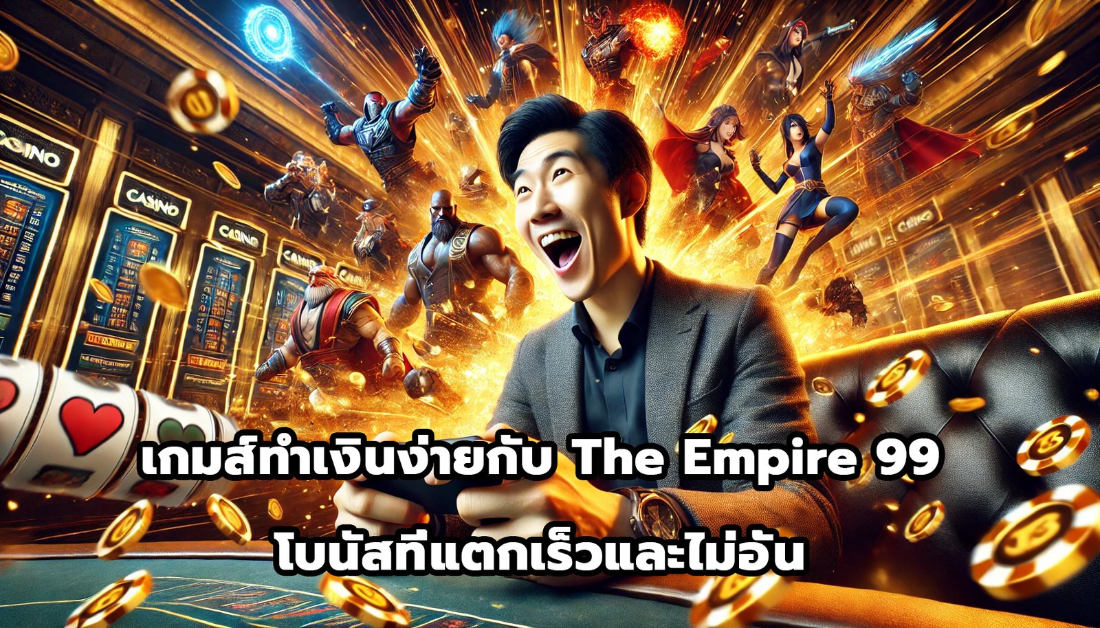 เกมส์ทำเงินง่ายกับ The Empire 99 โบนัสที่แตกเร็วและไม่อั้น-4
